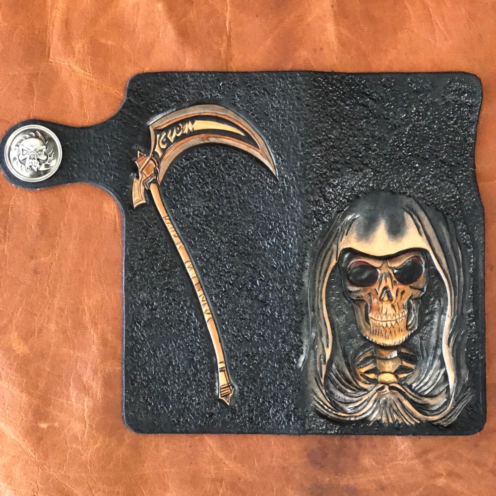 “The Reaper”. Custom Long Wallet